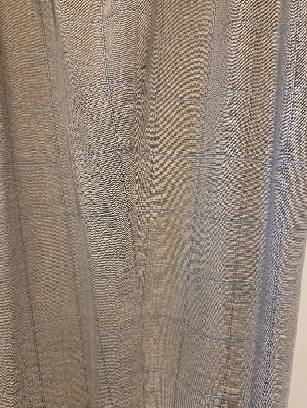 Talbots Petites Pleated Ankle Plaid Dress Pants - Beige - Picture 8 of 13